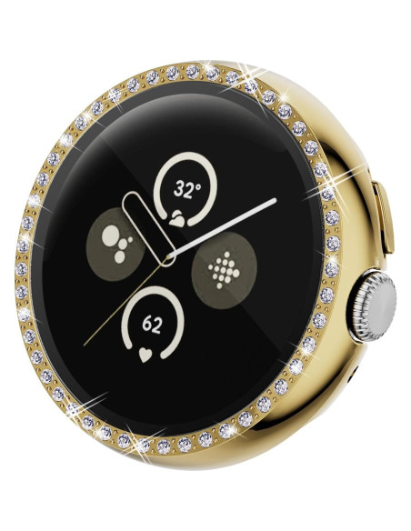 Funda Protectora para Google Pixel Watch 3 45mm Dorado