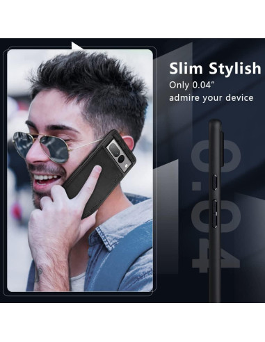 Funda X-level para Google Pixel 7 Pro - Protección delgada negra