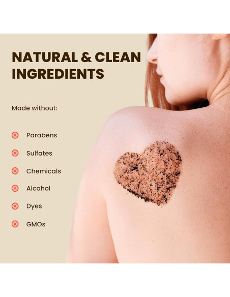 Exfoliante Corporal de Café Orgánico Brew Blossom 227 g - Hidratante