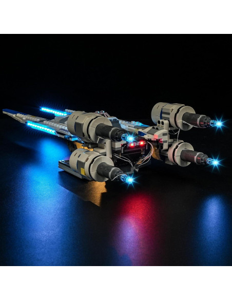 Kit de Luz LED YEABRICKS para 75399 Star Wars U-Wing