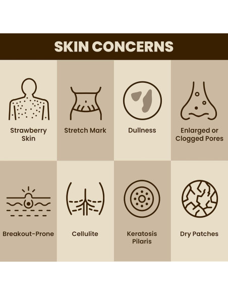 Exfoliante Corporal de Café Orgánico Brew Blossom 227 g - Hidratante