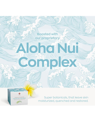 Crema Hidratante en Gel Marino Hanalei 50 ml - Vegana y Libre de Crueldad