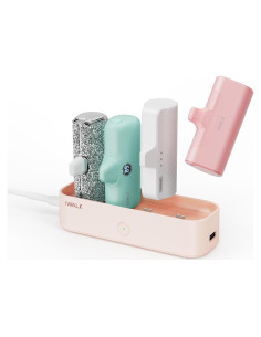 Estación de Carga iWALK LinkPod Rosa para Cargadores Portátiles