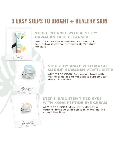 Crema Hidratante en Gel Marino Hanalei 50 ml - Vegana y Libre de Crueldad