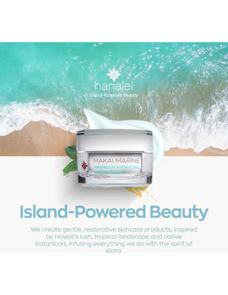 Crema Hidratante en Gel Marino Hanalei 50 ml - Vegana y Libre de Crueldad