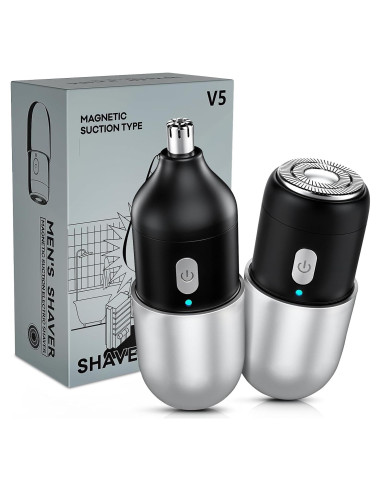 Afeitadora Eléctrica 2 en 1 Nevlive para Vello Facial y Nasal