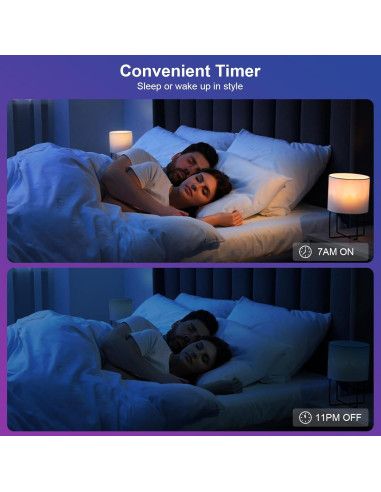 Bombillas LED Inteligentes FRIDEKO HOME RGBTW E26 800LM 2P