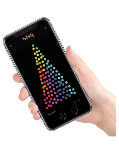 Cadenas de Luces LED RGB Home Heritage 16.3 pies para Interior/Exterior