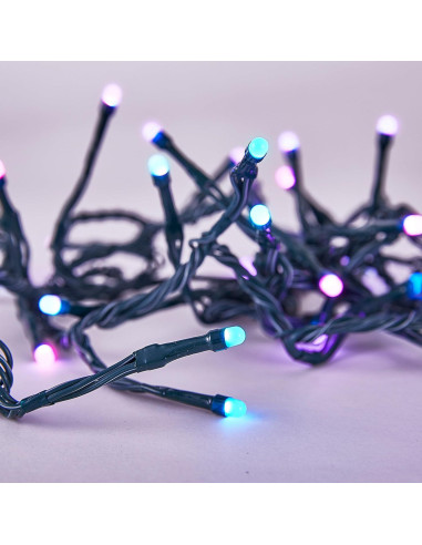 Cadenas de Luces LED RGB Home Heritage 16.3 pies para Interior/Exterior