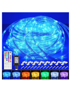 Luces de Cuerda OMIKA 40m 400LED RGB Control Remoto IP68