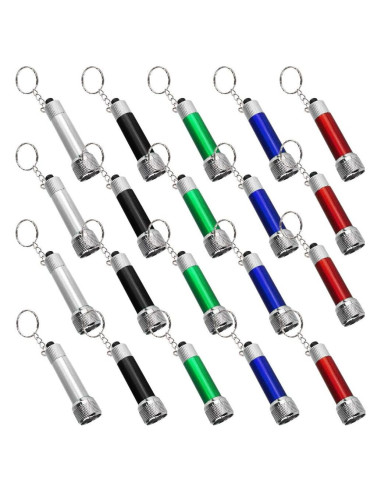 20 Mini Linternas LED Bantoye 6.8 cm para Camping y Fiesta