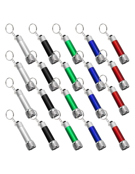 20 Mini Linternas LED Bantoye 6.8 cm para Camping y Fiesta