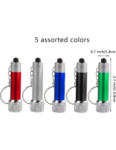 20 Mini Linternas LED Bantoye 6.8 cm para Camping y Fiesta 2