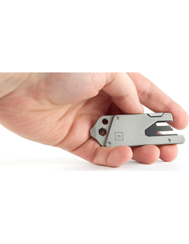 Herramienta Multifuncional de Titanio BIG IDEA DESIGN 7.5cm