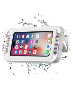 Soporte para Teléfono de Ducha KUNSLUCK IPX6 Rotación 360