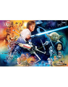 Rompecabezas 2000 Piezas Star Wars Buffalo Games - La Fuerza es Fuerte 2