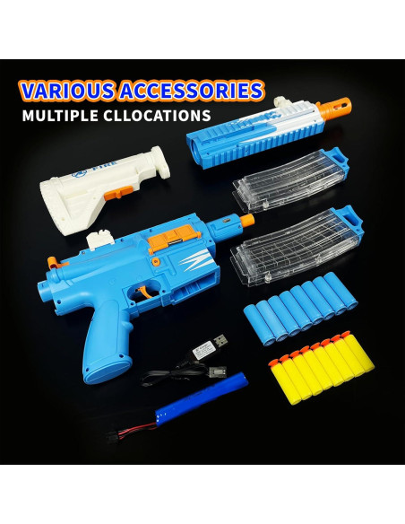 Pistola de Juguete Eléctrica M416 Yingbao con 40 Dardos