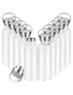 Paquete de 10 Botellas de Agua Aisladas Mimorou 591 ml