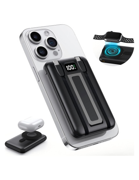 Cargador Portátil Magnético 10000mAh 22.5W Shenzen EB621