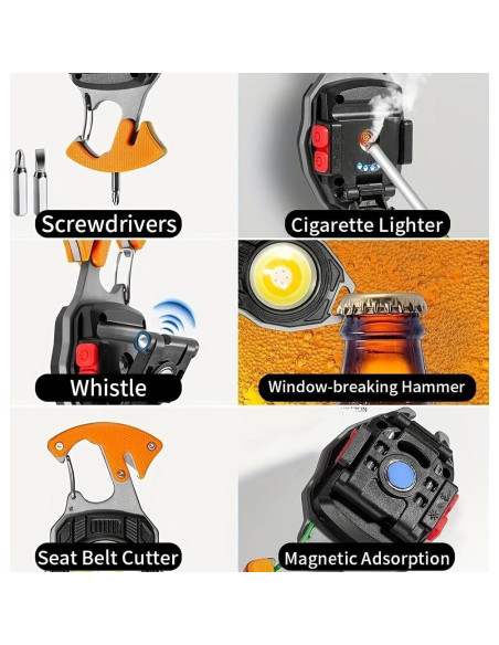 Encendedor Multifuncional Mright W5138M-4 USB Recargable