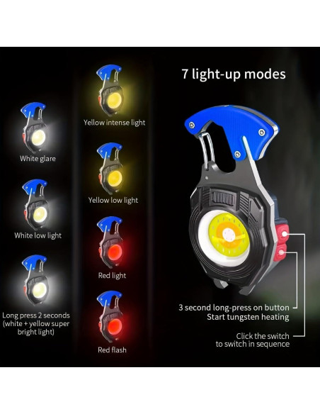 Encendedor Multifuncional Mright W5138M-4 USB Recargable