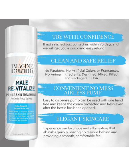 Crema de Alivio Penil Original Male Re-Vitalize 100ml