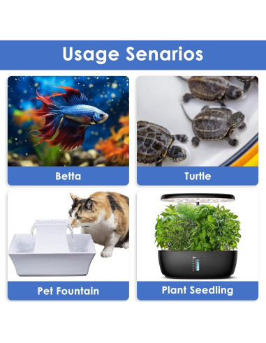 Calentador de Acuario 150W AquaMiracle Compacto Digital LED