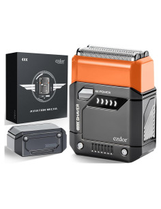 Afeitadora eléctrica compacta Ezdor M68, 3 cuchillas, USB-C