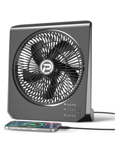 Ventilador Recargable AddAcc 10" 20000mAh 4 Velocidades