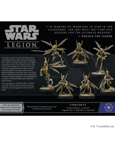 Star Wars: Legion Guerreros Geonosianos - Pack de Miniaturas 2