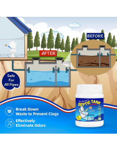 Tratamiento de Tanque Séptico Dr. Raifya - 12 Pods Ultra Concentrados 2