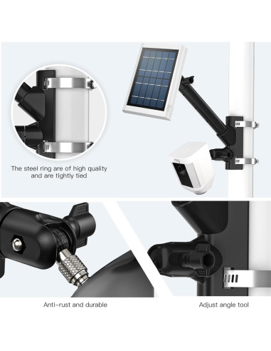 Soporte de Montaje en Poste HOLACA para Ring y Spotlight Cam
