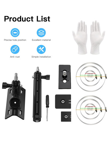 Soporte de Montaje en Poste HOLACA para Ring y Spotlight Cam