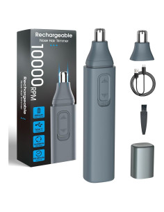 Recortador de Vello Nasal y Auricular JISHO Recargable USB-C