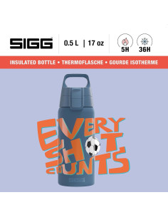 Botella Termo Aislada SIGG Shield One 0.5L Acero Inoxidable 2