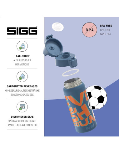 Botella Termo Aislada SIGG Shield One 0.5L Acero Inoxidable