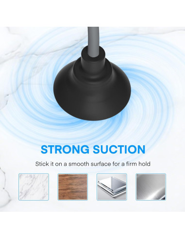 Ventilador de Escritorio Portátil Simfree Negro 3 Velocidades