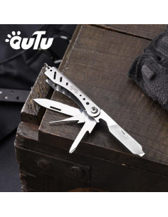 Multiherramienta EDC OUTU 6 en 1 Acero Inoxidable Plata 2