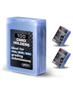 Soporte Semirrígido para Tarjetas BCW - Paquete de 100 - 8.38x11.18cm