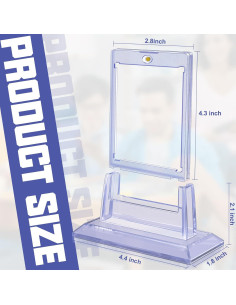 Soportes Magnéticos para Tarjetas Homthy 4 Piezas 35PT 2