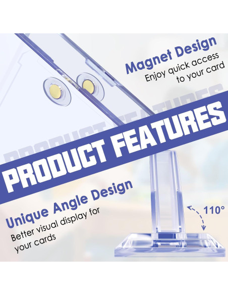 Soportes Magnéticos para Tarjetas Homthy 4 Piezas 35PT