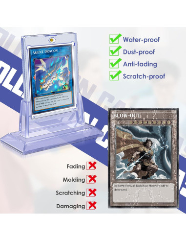 Soportes Magnéticos para Tarjetas Homthy 4 Piezas 35PT