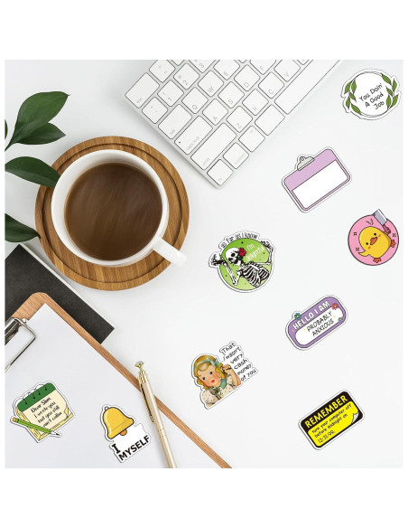 400 Pegatinas Divertidas Chivertion Impermeables para Adultos