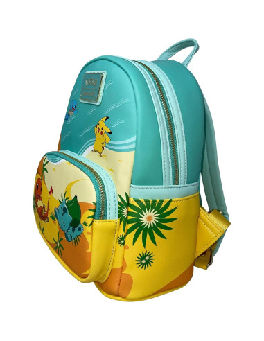 Bolso de Hombro Doble de Playa Loungefly Pokemon Original