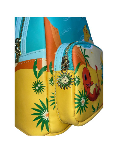 Bolso de Hombro Doble de Playa Loungefly Pokemon Original
