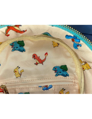 Bolso de Hombro Doble de Playa Loungefly Pokemon Original