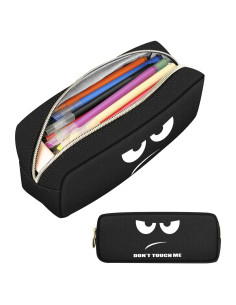 Estuche de Lápices FINPAC Negro Gran Capacidad 20.5x8.5x6cm