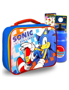 Caja de Almuerzo Sonic the Hedgehog con Bolsa y Botella 2L