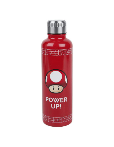 Botella de Agua Paladone Super Mario 500 ml - Antiderrames