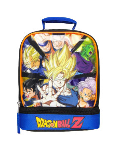 Bolsa de Almuerzo Aislada Dragon Ball Z Bioworld 2 Compartimentos 2